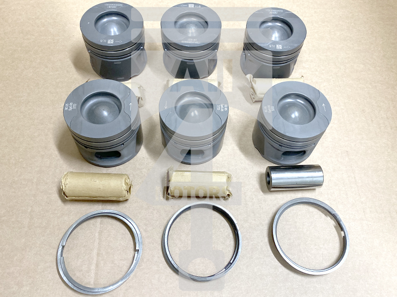 Piston (with piston rings and pin) EPNS0801050 for diesel engine 3.6L 368DT / TDV8 for Land Rover / Jaguar