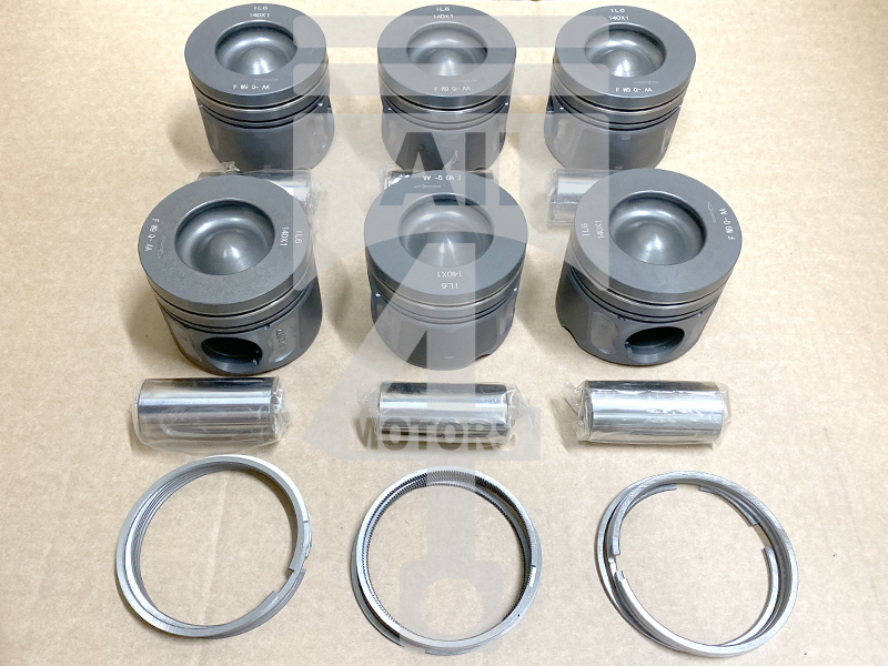 Piston (with piston rings and pin) EPNS0802050 for diesel engine 3.0L 306DT / AJ-V6D for Land Rover / Jaguar