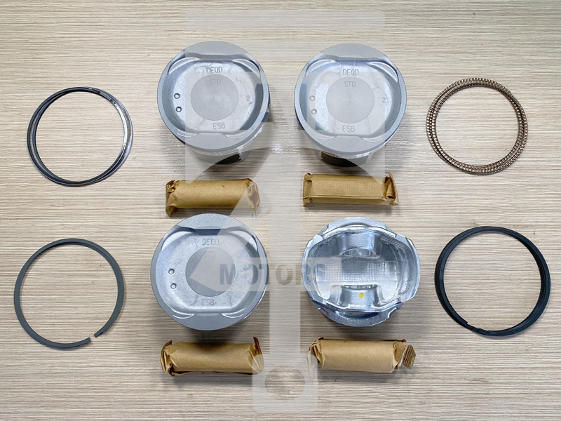 Piston (with piston rings and pin) EPNS1214050 for gasoline engine 2.4L 2AZ-FE for Toyota / Lexus