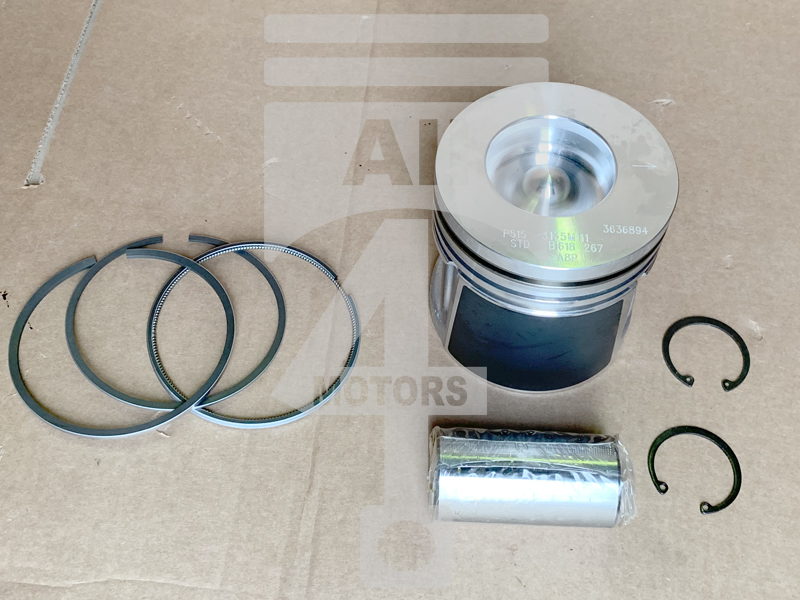 Piston (with piston rings and pin) EPNS2904 for diesel engine 4.4L 1104D-44 for Perkins / JCB