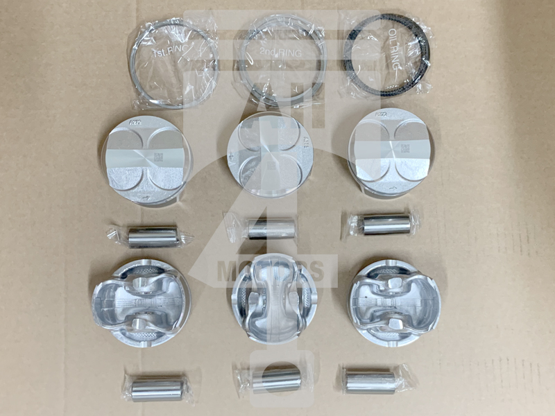 Piston (with piston rings and pin) EPNS0302050 for gasoline engine 3.0L M272 KE30 for Mercedes / Smart