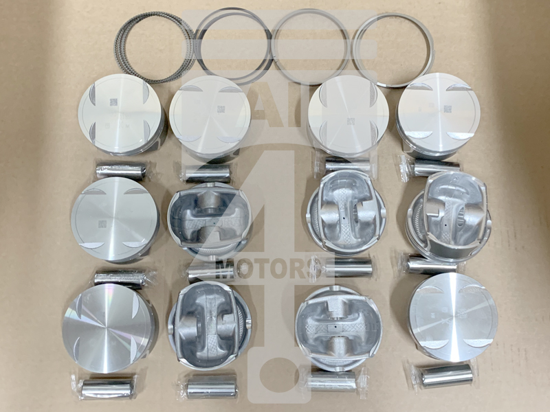 Piston (with piston rings and pin) EPNS0303050 for gasoline engine 3.5L M272 KE35 for Mercedes / Smart