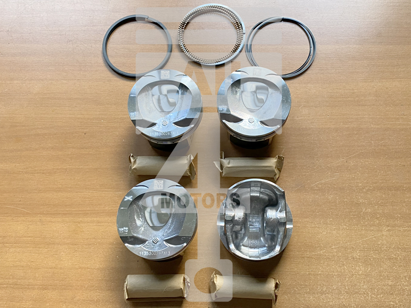 Piston (with piston rings and pin) EPNS0309050 for gasoline engine 1.8L M271 DE18 EVO for Mercedes / Smart