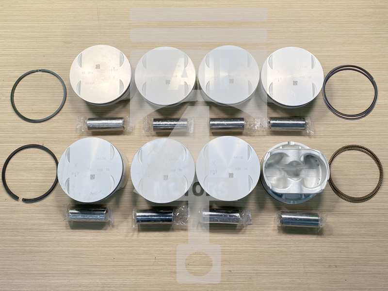 Piston (with piston rings and pin) EPNS0318 for gasoline engine 5.5L M273 KE55 for Mercedes / Smart