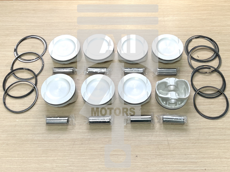 Piston (with piston rings and pin) EPNS0346050 for gasoline engine 5.5L M157 DE55 for Mercedes / Smart