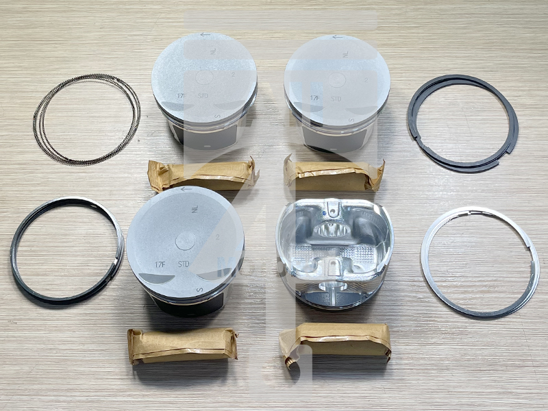 Piston (with piston rings and pin) EPNS0403050 for gasoline engine 2.0L LF-MZR for Mazda