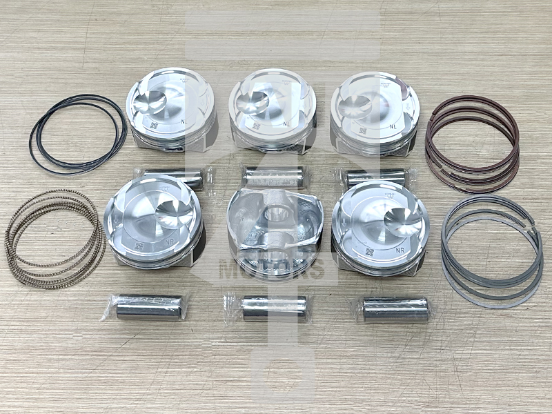 Piston (with piston rings and pin) EPNS0432 for gasoline engine 3.5L Ecoboost for Ford