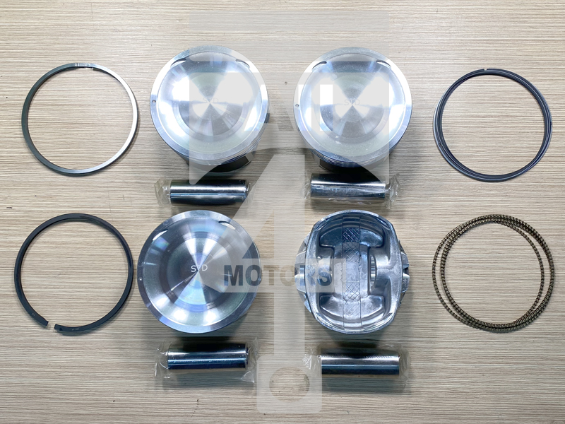 Piston (with piston rings and pin) EPNS0533050 for gasoline engine 2.4L Z24XE for Opel