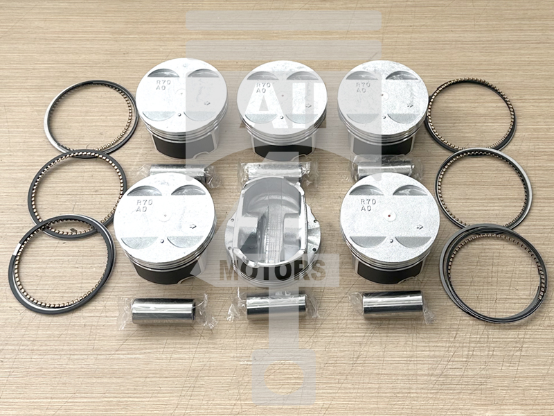Piston (with piston rings and pin) EPNS0605050 for gasoline engine 3.5L J35Z4 for Honda / Acura