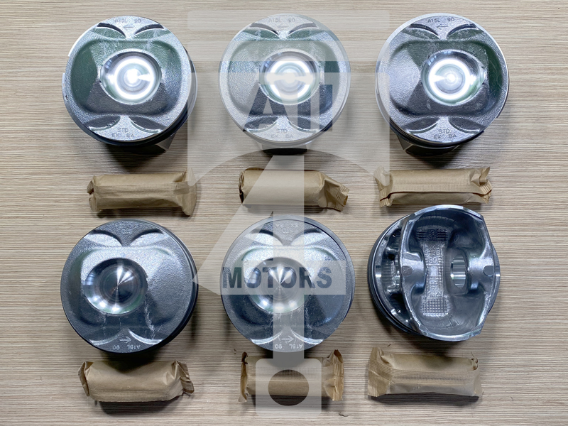 Piston (with piston rings and pin) EPNS0805 for gasoline engine 3.0L 306PS / AJ-126 for Land Rover / Jaguar