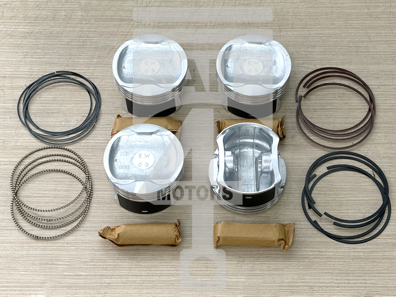 Piston (with piston rings and pin) EPNS1001 for gasoline engine 2.0L MR20DE for Nissan / Infiniti